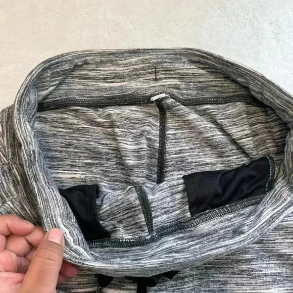 LULULEMON Ready To Rulu Pant Space Dye Camo Black White Size 8 - Picture 10 of 15